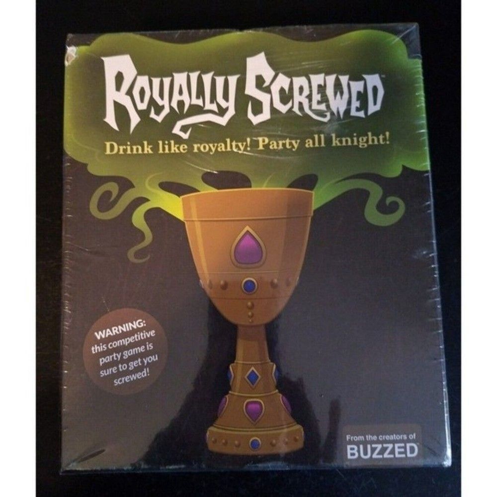 Royally Screwed The Competitive Drinking Classic Card Game NWOT